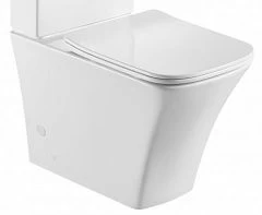 Чаша унитаза BelBagno Marmi BB052CPR безободковая, P-trap