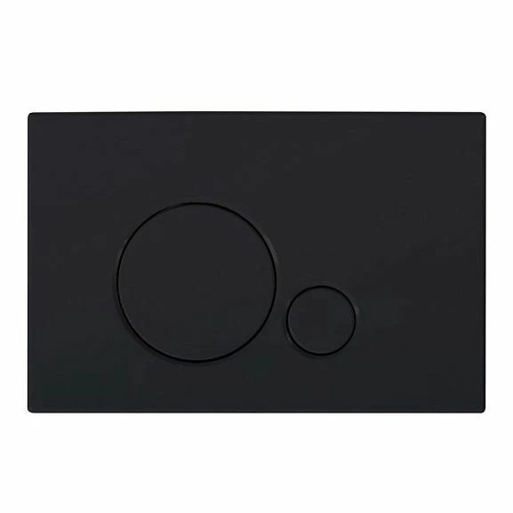 Кнопка смыва BelBagno Sfera BB017-SR-NERO.M черная матовая