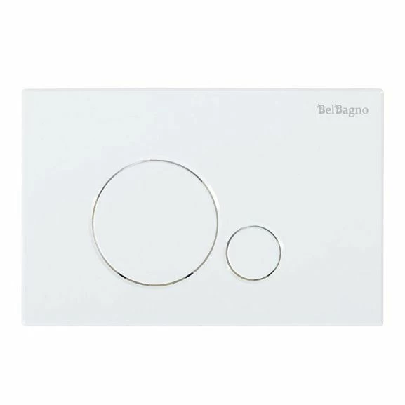 Кнопка смыва BelBagno Sfera BB014-SR-BIANCO белая