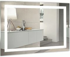 Зеркало Silver Mirrors Ливия 100*80 с Led-подсветкой сенсорный выключатель