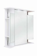 Зеркало-шкаф Onika Валерия 65 белый глянец