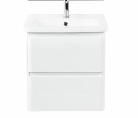 Тумба с раковиной BelBagno Albano-Cer 50 Bianco Lucido