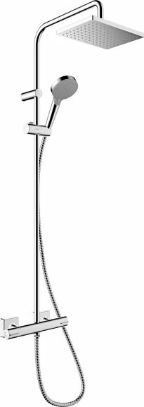 Душевая стойка Hansgrohe Vernis Shape Showerpipe 26286000 с термостатом хром