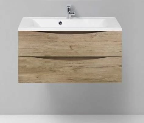 Тумба с раковиной BelBagno Marino-H60 90 Rovere Nature (с раковиной BB900/450-LV-MR-AST)