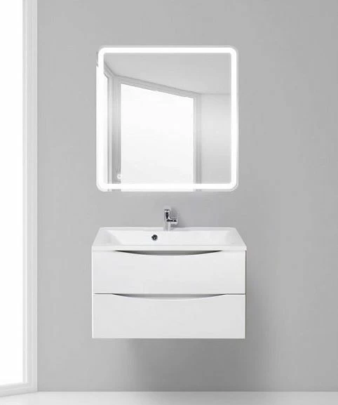 Комплект мебели BelBagno Marino-H60 80 Bianco Lucido (с раковиной BB800/450-LV-MR-AST)