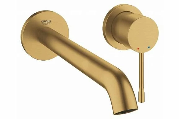 Внешняя часть для смесителя Grohe Essence 19967GN1 на 2 отверстия золото матовый