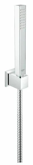 Душевая лейка Grohe Euphoria Cube plus 27889000 с держателем и шлангом хром