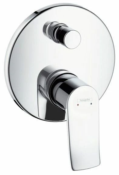 Смеситель Hansgrohe Metris 31493000 для ванны и душа на 2 выхода скрытый монтаж