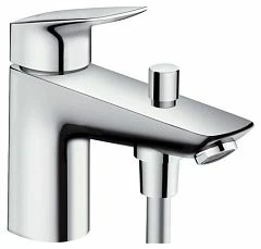 Смеситель на борт ванны Hansgrohe Logis 71312000 на 1 отверстие дивертор