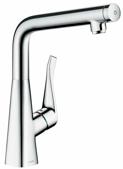 Смеситель Hansgrohe Metris Select 14883000 для кухни хром