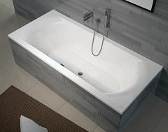 Встраиваемая акриловая ванна Riho Linares 180х80 R (комплект)