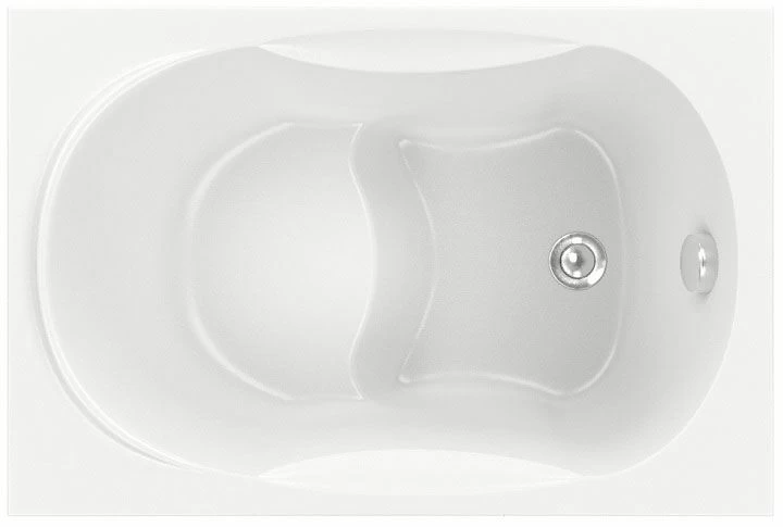 Акриловая ванна Bas Рио 120х70 без слива-перелива - купить по цене 15 610 руб в Челябинске | «Нир-ванна»