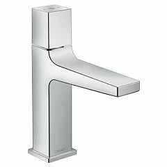 Порционно-нажимной смеситель Hansgrohe Metropol Select 32571000 для раковины с донным клапаном хром