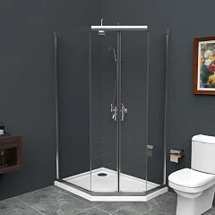 Душевой уголок BelBagno UNO-195-PH-2-120/90-C-Cr 120*90*195 L/R без поддона