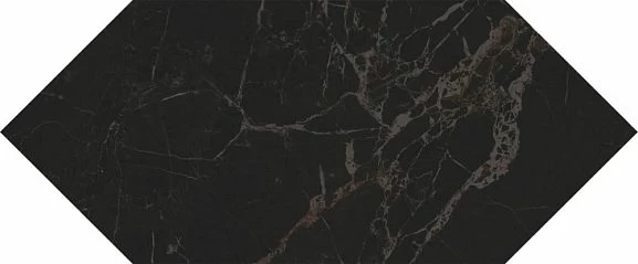 Керамическая плитка Kerama Marazzi Келуш 35007 14*34 черная глянцевая