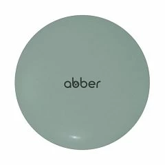 Накладка на слив для раковины ABBER AC0014MCG светло-зеленая матовая, керамика