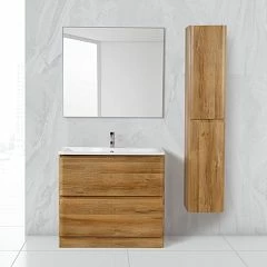 Комплект мебели BelBagno Albano 90 Rovere Rustico напольный