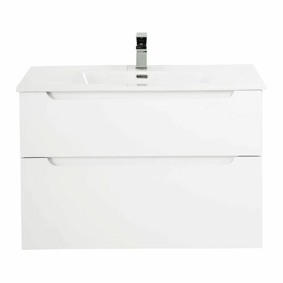 Тумба с раковиной BelBagno Etna-H60 80 Bianco Lucido (с глянцевой раковиной)