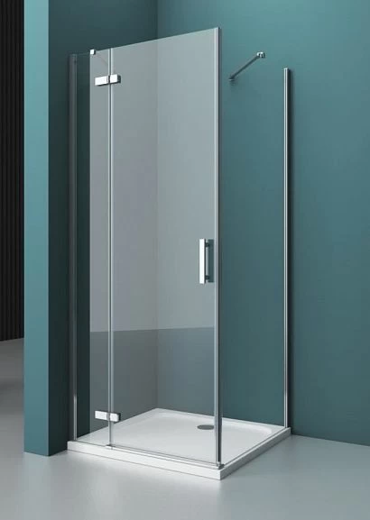 Душевой уголок BelBagno KRAFT-AH-12-80/100-C-Cr-L 80*100*195 без поддона