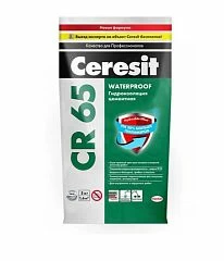 Цементная гидроизоляционная смесь Ceresit CR 65 Waterproof 5кг