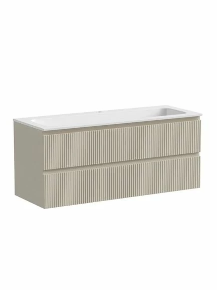 Тумба с раковиной Sancos Snob T 120 Beige Soft (раковина Element CN7017)