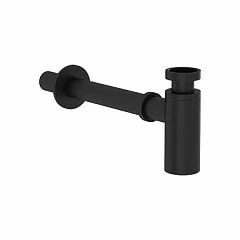 Сифон для раковины Vitra Syphon A4512336 1 1/4" металлический черный матовый