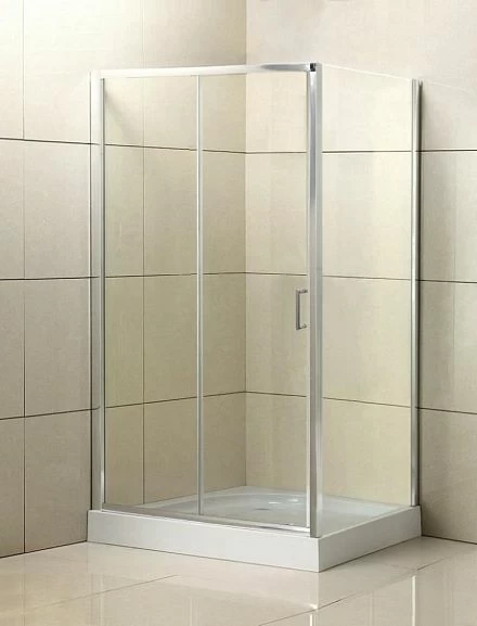 Душевой уголок BelBagno UNO-AH-1-120/90-C-Cr 120*90*188 L/R (с поддоном TRAY-AS-AH 120*90*3 черный матовый)