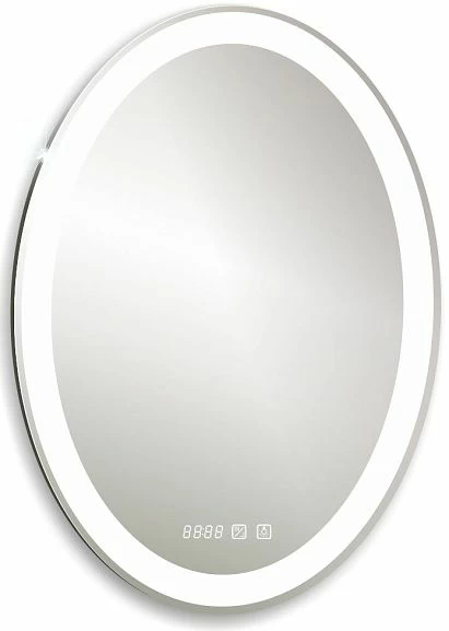 Зеркало Silver Mirrors Италия 57*77 с Led-подсветкой, часами и функцией антизапотевания