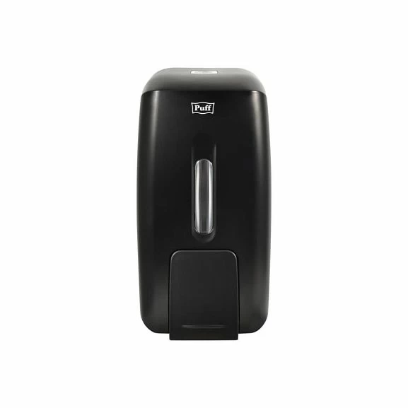 Дозатор Puff 8120Bl черный 800 ml с ключом