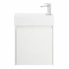 Тумба с раковиной BelBagno Kraft Mini 50 Bianco Opaco R