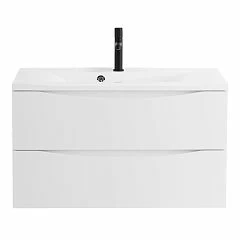 Тумба с раковиной BelBagno Marino 110 Bianco Lucido