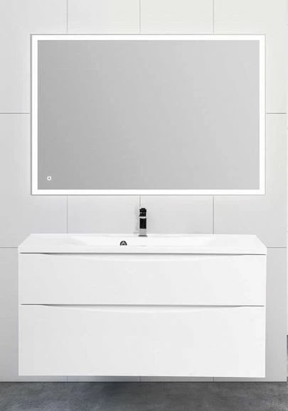 Комплект мебели BelBagno Marino-H60 110 Bianco Lucido