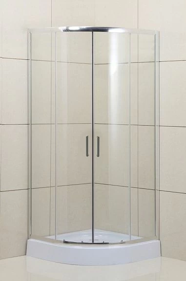 Душевой уголок BelBagno UNO-195-R-2-90-C-Cr 90*90*198 (с черным поддоном TRAY-AS-R-90-30-NERO