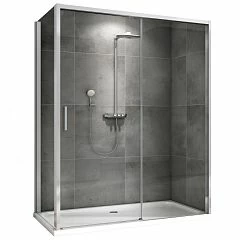 Душевой уголок ABBER Komfort AG93130-S92B 130*90*200 L/R без поддона