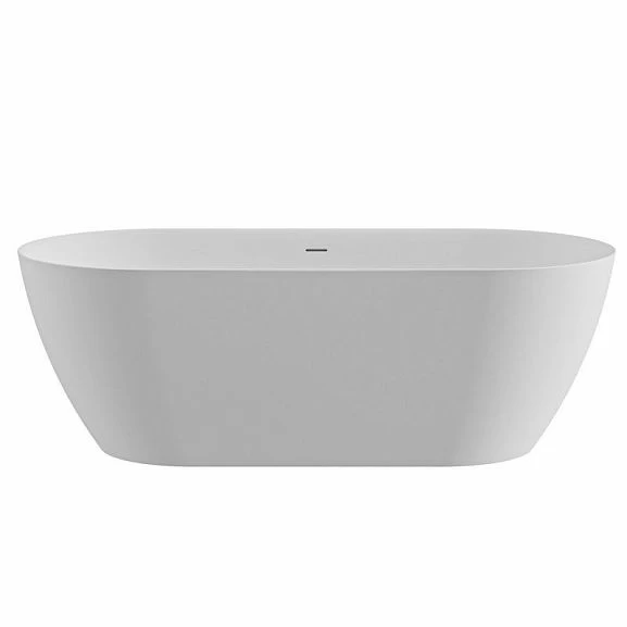 Ванна из искусственного камня Cezares Relax Solid Surface 170x80 белая матовая