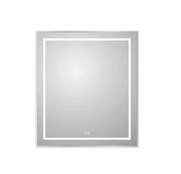 Зеркало BelBagno Kraft SPC-KRAFT-700-800-LED-TCH-WARM 70*80 сатин с Led-подсветкой и функцией антизапотевания