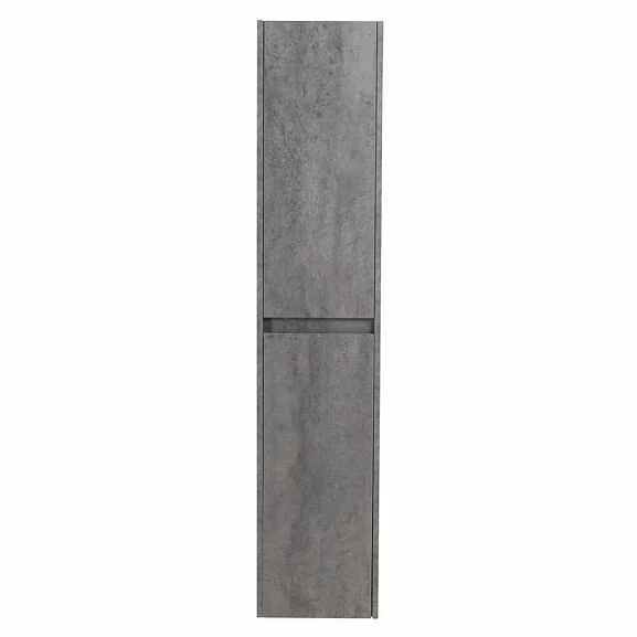 Пенал BelBagno Kraft 33 с двумя дверцами Cemento Grigio L