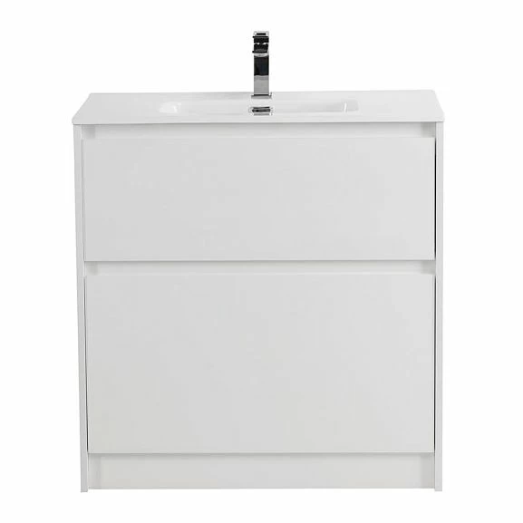 Тумба с раковиной BelBagno Kraft 39 80 напольная Bianco Opaco (раковина BB800/390ETL)