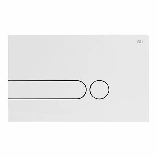 Клавиша смыва Oli I-Plate 670001 белая