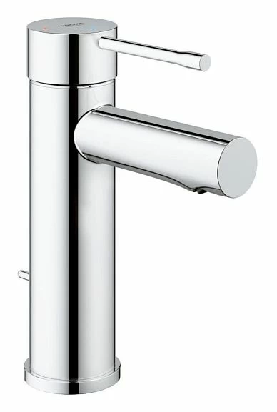 Смеситель Grohe Essence+ 23379001 для раковины с донным клапаном хром