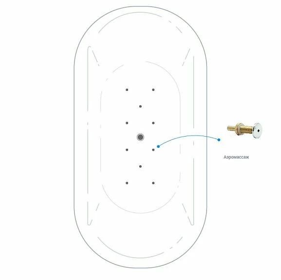 Аэромассажная система flat