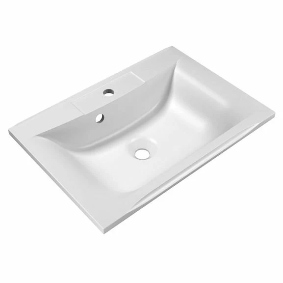 Мебельная раковина BelBagno BB650/450-LV-MR-PR 65*45*15 (приобретается в комплекте с тумбой)