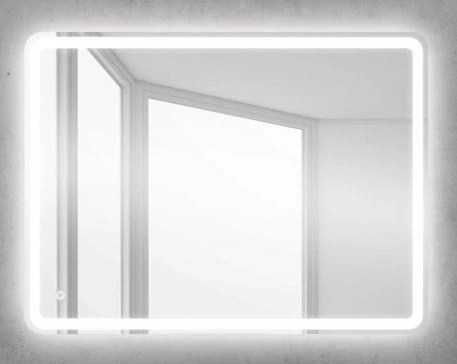 Зеркало BelBagno SPC-MAR-1000-800-LED-TCH 100*80 с Led подсветкой сенсорный выключатель