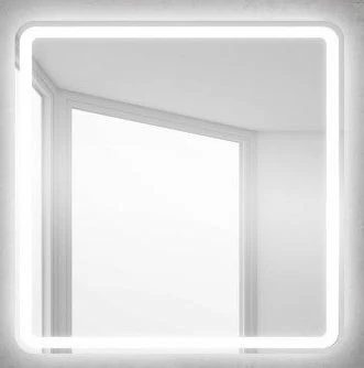 Зеркало BelBagno SPC-MAR-500-600-LED-BTN 50*60 с Led подсветкой кнопочный выключатель