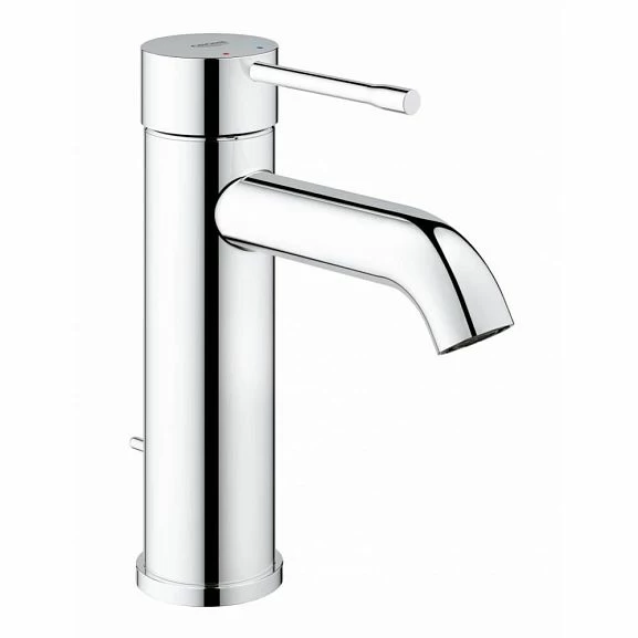 Смеситель Grohe Essence+ 23589001 для раковины с донным клапаном хром