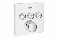 Внешняя часть для термостата Grohe Grohtherm SmartControl 29157LS0 для ванны и душа белая