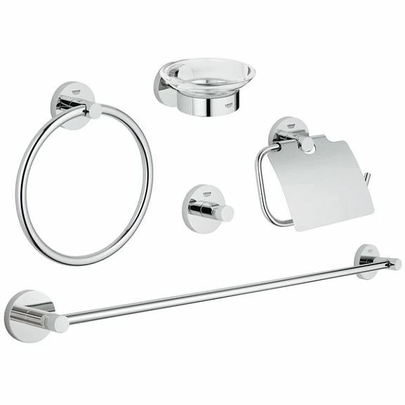 Набор аксессуаров Grohe Essentials 5 предметов 40344001