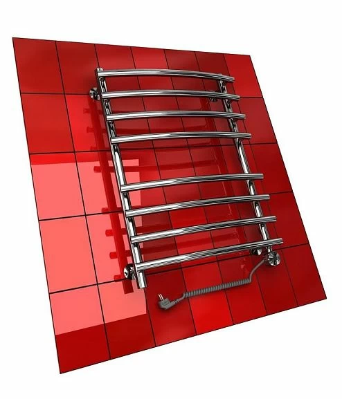 Электрический полотенцесушитель Двин R primo 80*50 8 перекладин хром