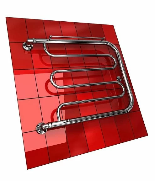 Водяной полотенцесушитель Двин Фокстрот D 50*60 К0 хром с полкой