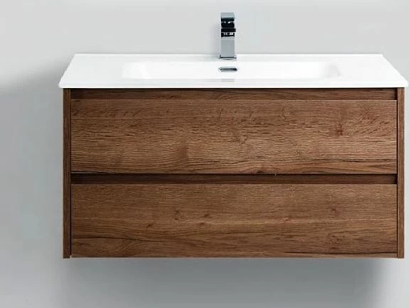 Тумба с раковиной BelBagno Kraft 100 Rovere Tabacco